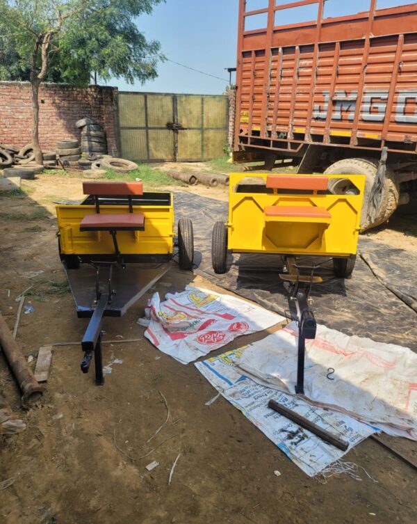 Power Weeder Trolly with brake | Om Agro India