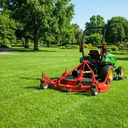 Heavy-Duty Tractor Finishing Mower – Precision Grass Cutter for Lawns & Orchards (100 kg)