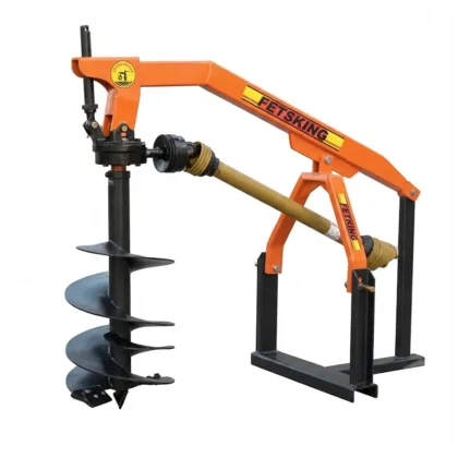 Heavy Duty Tractor Post Hole Digger – Hydraulic Earth Auger (160 kg)