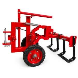 Hydraulic Adjustable V-Khar / Vakhar for Power Tiller | Manual Hydraulic Cultivator Attachment